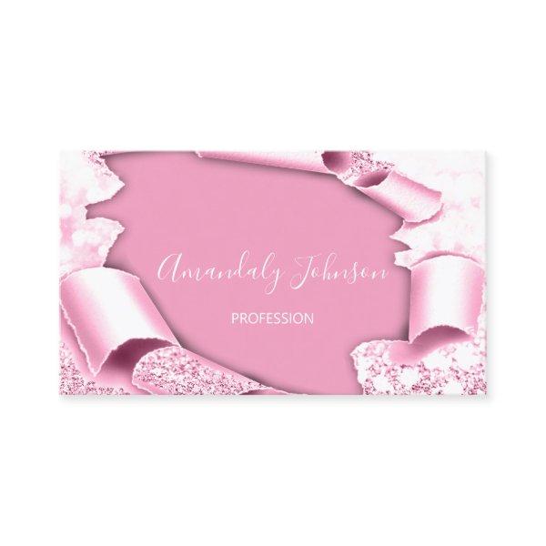 3D Glitter Makeup Artist Rose Pink Glam