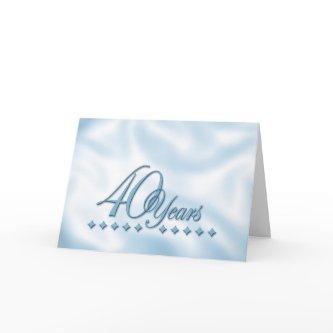 40th Anniversary Card