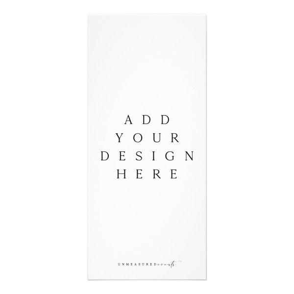 4x9" Business Rack Card Custom Printing