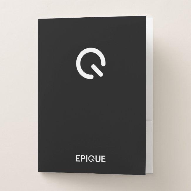 5-Pack Pocket Folders w/ Holder