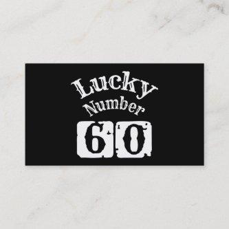 60 - Lucky Number 60 Luck