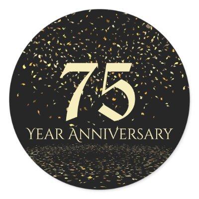 75 Year Anniversary Envelope Seal