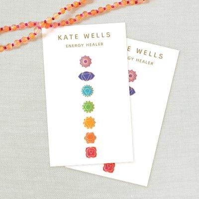 7 Chakras Kundalini Healer Rainbow Colors
