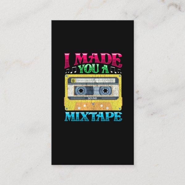 80s and 90s Lover Mixtape Music Cassette