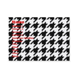 8 Bit Pixel Houndstooth Check Pattern