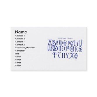 9th Century Alphabet