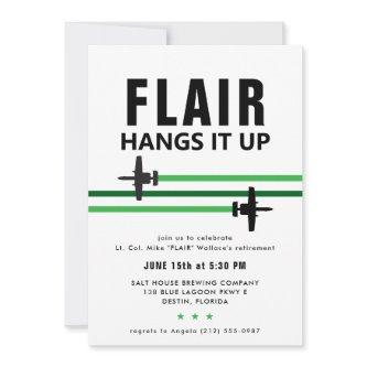 A-10 Attack Fighter Jet Party Invitation