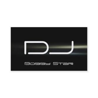 A cool DJ modern blue laser