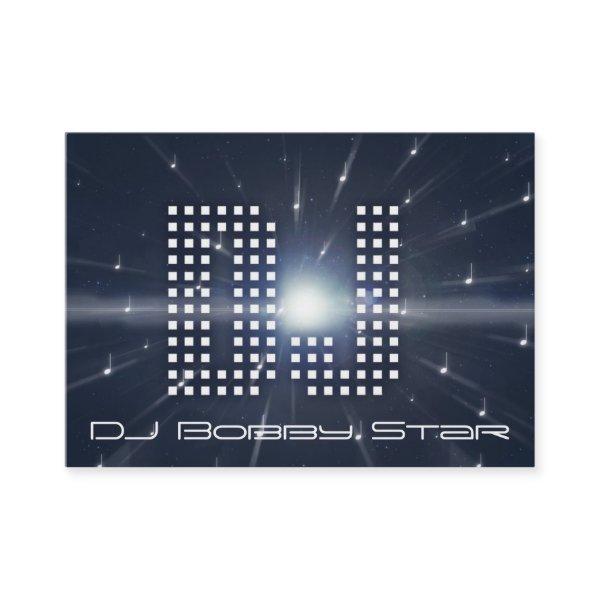 A cool DJ spacewarp