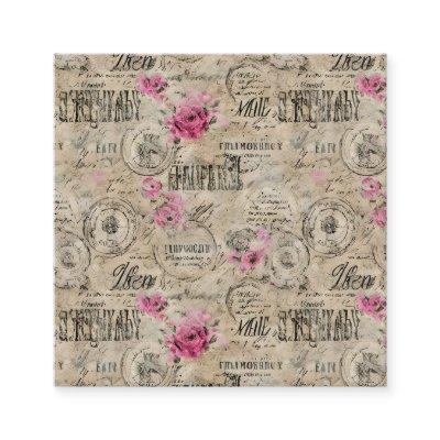 A French Ephemera Design Series 24 Square