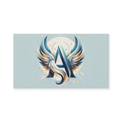A is For Angel Alphabet Letter Initial