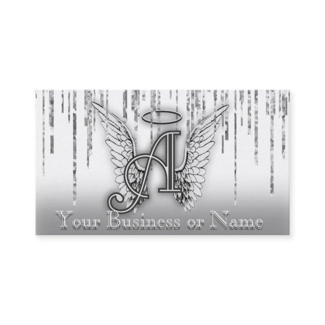 A is for Angel Custom Background Color