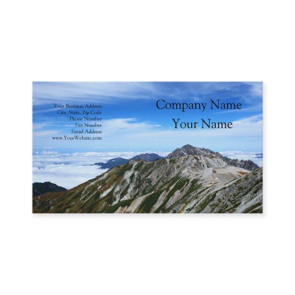 a mountain range in the Tateyama mountain range