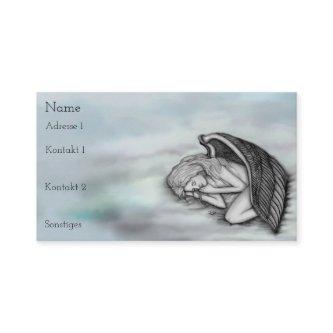 A sleeping Angel on the heavens clouds