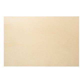 A white square enclosed by a distinct black border wood wall art