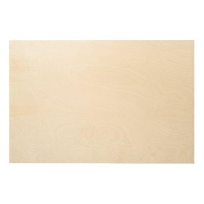 A white square enclosed by a distinct black border wood wall art