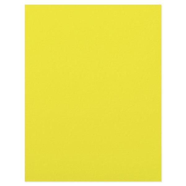 a yellow background with a black border flyer