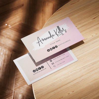 Abstact Watercolor Minimalistic Bussines