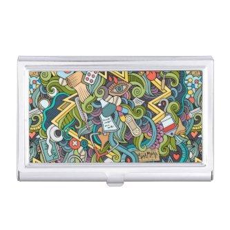 Abstract Art Medical Icon Pattern  Case