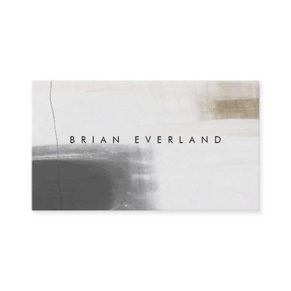 Abstract Art Minimalist Artist Profile Contact  Ap Appointment Card