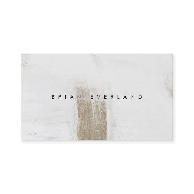 Abstract Art Minimalist Artist Profile Contact  Ap Appointment Card