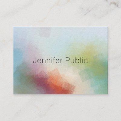 Abstract Art Professional Modern Colorful Template