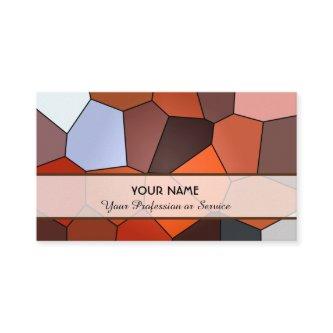 Abstract colorful mosaic tiles pattern business ca
