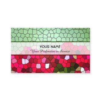 Abstract colorful mosaic tiles pattern business ca