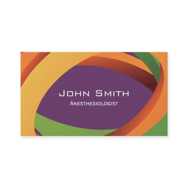 Abstract Curves Anesthesiologist