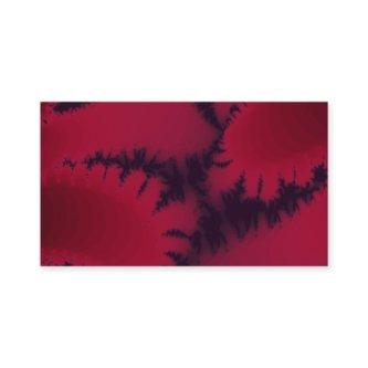 Abstract Fractal Burgundy Plum Fractal Artwork