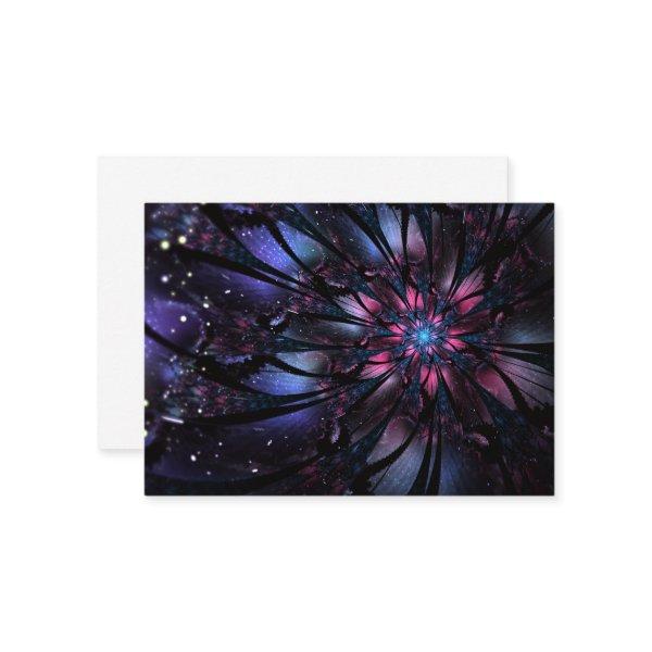 Abstract fractal flower design.