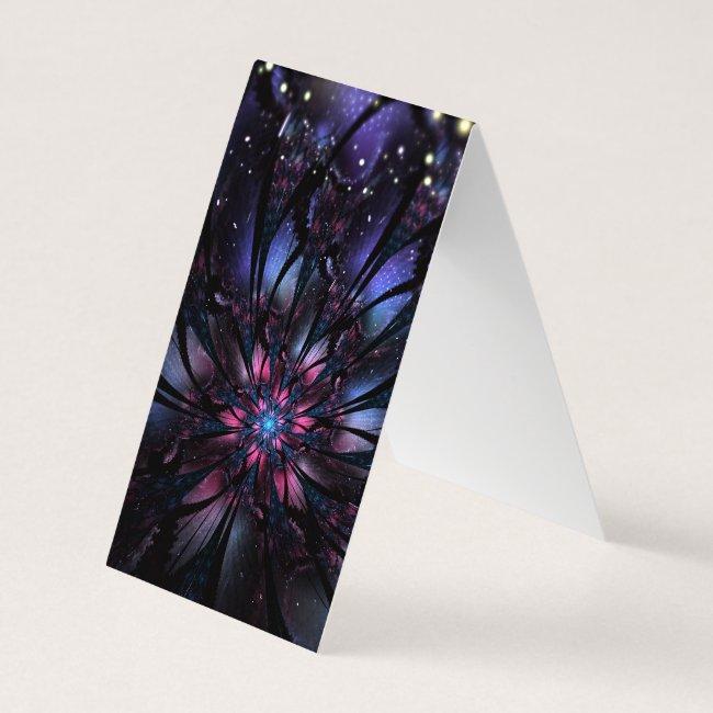 Abstract fractal flower design.