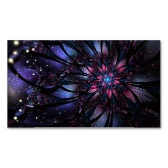 Abstract fractal flower design.   magnet