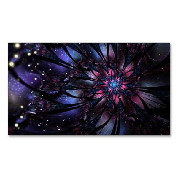 Abstract fractal flower design.   magnet