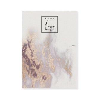 Abstract Gold Agate Necklace Band Logo Display