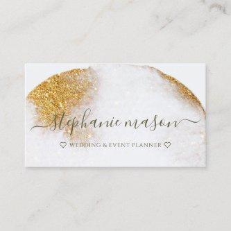 Abstract Gold Glitter Watercolor