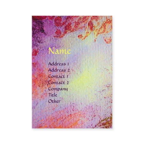 ABSTRACT GOLD MAGIC SWIRLS MONOGRAM