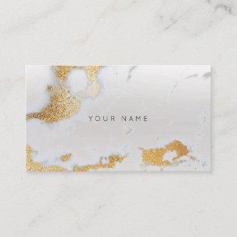 Abstract Gold Silver Gray Marble Metallic Stylist