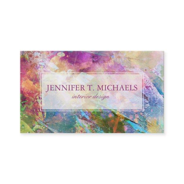 Abstract grunge texture with watercolor paint