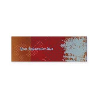 Abstract Grunge Tree Bookmark