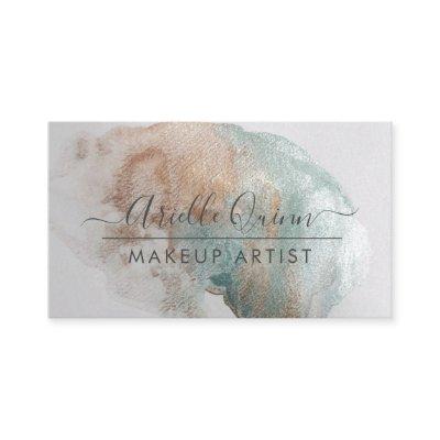 Abstract Iridescent Watercolor Makeup Artist