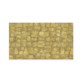Abstract Modern Art  Gold Burgundy