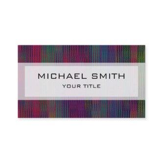 Abstract Mosaic Stripes Pattern #4