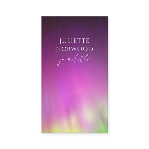 Abstract Red Violet Green Glow