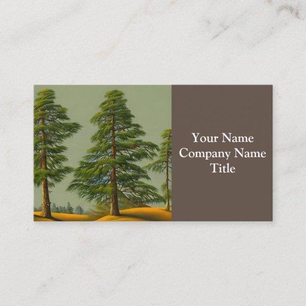 Abstract Rustic Northern Pine