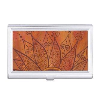 Abstract Sunflower Pattern  Case