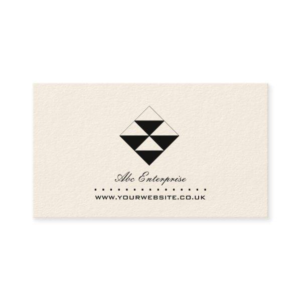 Abstract Triangles Logo
