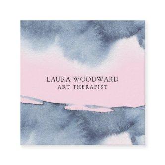 Abstract Watercolor Art Therapist Square