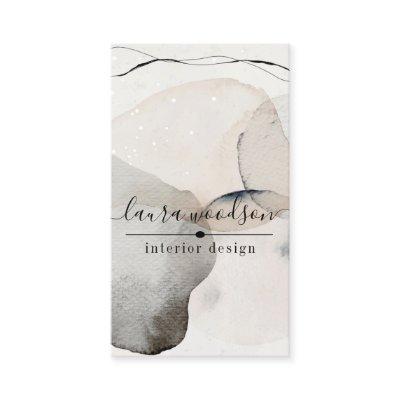 Abstract Watercolor Shapes Interior Designer