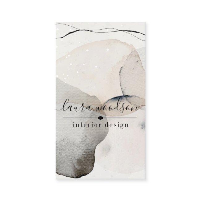 Abstract Watercolor Shapes Interior Designer